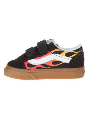 Vans Skórzane sneakersy w kolorze pomarańczowo-czarnym rozmiar: 20