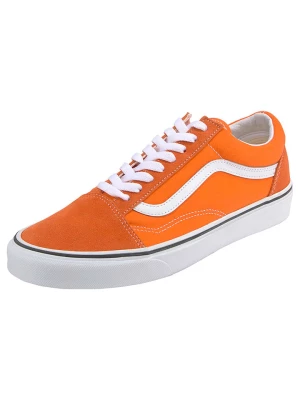 Vans Skórzane sneakersy w kolorze pomarańczowym rozmiar: 38,5
