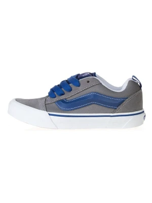 Vans Skórzane sneakersy w kolorze szaro-niebieskim rozmiar: 35