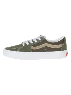 Vans Skórzane sneakersy w kolorze zielonym rozmiar: 43