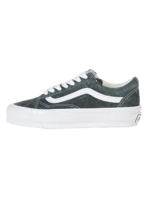 Vans Skórzane sneakersy w kolorze zielonym rozmiar: 42