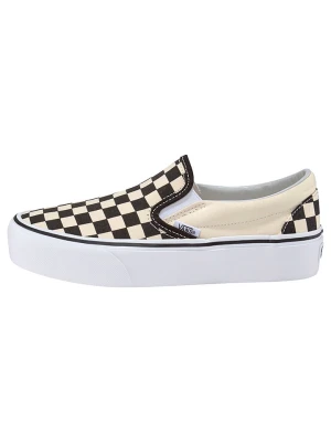 Vans Slippersy "Classic" w kolorze beżowo-czarnym rozmiar: 42