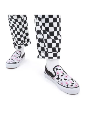 Vans Slippersy "Classic" w kolorze czarno-biało-jasnoróżowym rozmiar: 41