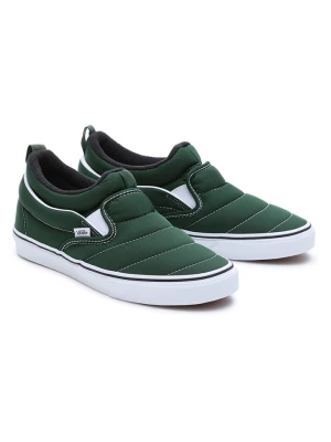 Vans Slippersy "Slip-On Mid" w kolorze zielonym rozmiar: 40,5