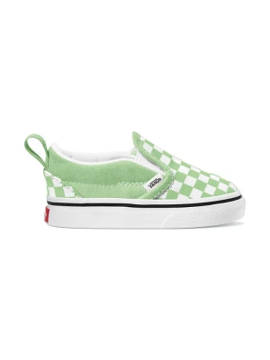 Vans Slippersy "Slip-On V" w kolorze zielonym rozmiar: 25