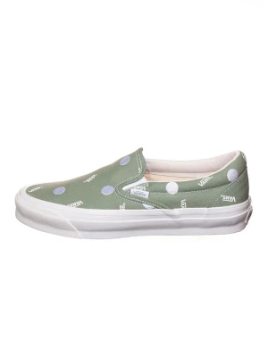 Vans Slippersy w kolorze biało-oliwkowym rozmiar: 45