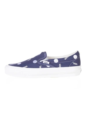 Vans Slippersy w kolorze niebiesko-białym rozmiar: 44
