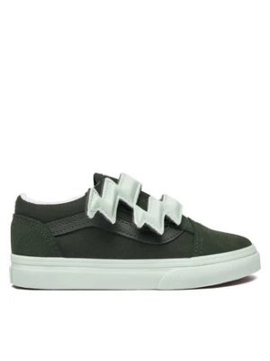 Vans Sneakersy Old Skool V Bolt Strap VN000D1BEMU1 Khaki