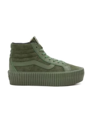 Vans sneakersy Premium Standards Sk8-Hi Reissue 38 Platform kolor zielony VN000CNFARM1