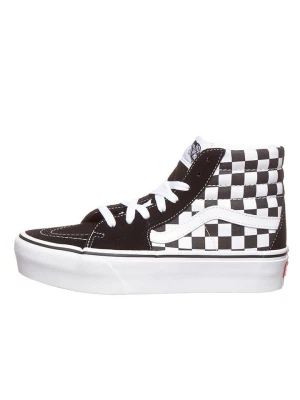 Vans Sneakersy "SK8-HI ® PLATFORM 2.0" w kolorze czarno-białym rozmiar: 37