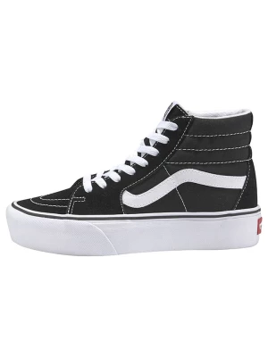 Vans Skórzane sneakersy "SK8-HI Platform 2.0" w kolorze czarno-białym rozmiar: 36