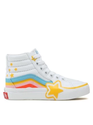 Vans Sneakersy Sk8-Hi Rainbow Star VN000BVMAHP1 Biały