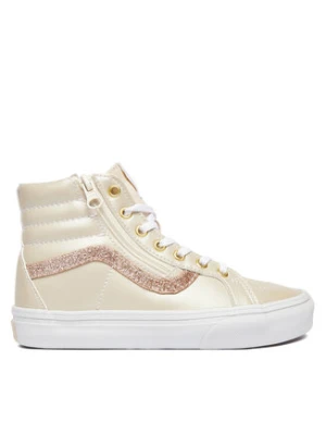Vans Sneakersy SK8-Hi Reissue Side Zip VN000CYPDJR1 Kremowy