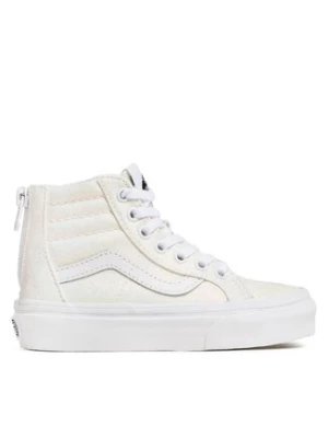 Vans Sneakersy Sk8-Hi Zip VN0005VSWHT1 Biały