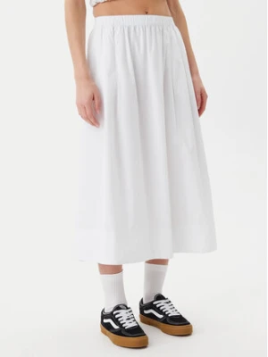 Vans Spódnica midi Francesca VN000M9R Biały Regular Fit