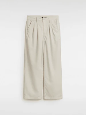 Vans - Spodnie Alder Relaxed Pleated, female, Beżowy, Size: