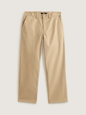 Vans - Spodnie Authentic Chino Loose, male, Beżowy, Size: