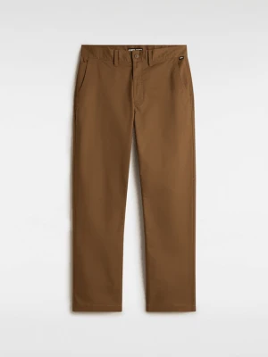 Vans - Spodnie Authentic Chino Relaxed, male, Brązowy, Size: