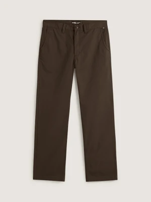 Vans - Spodnie Authentic Chino Relaxed, male, Brązowy, Size: