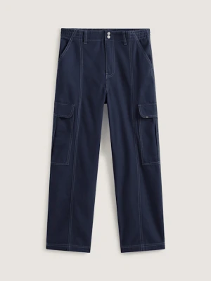 Vans - Spodnie Canvas Sidewalk, female, Niebieski, Size: