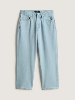 Vans - Spodnie Check-5 Mid Rise Straight, female, Niebieski, Size: