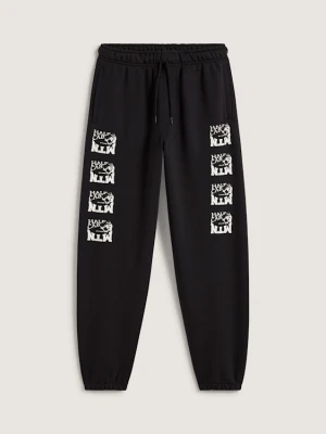 Vans - Spodnie dresowe OTW x Motherlan, male, Czarny, Size: