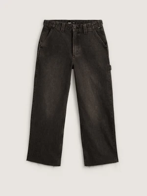 Vans - Spodnie Emily DIY, female, Brązowy, Size: