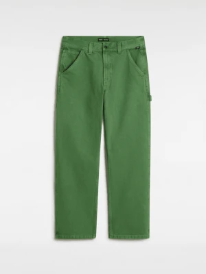Vans - Spodnie jeansowe Carpenter, male, Zielony, Size: