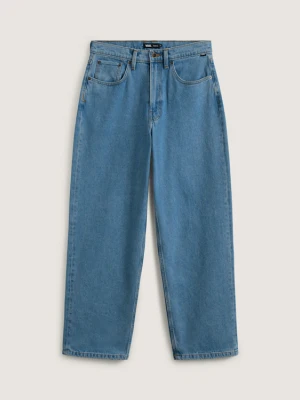 Vans - Spodnie jeansowe Check-5 Baggy, male, Niebieski, Size: