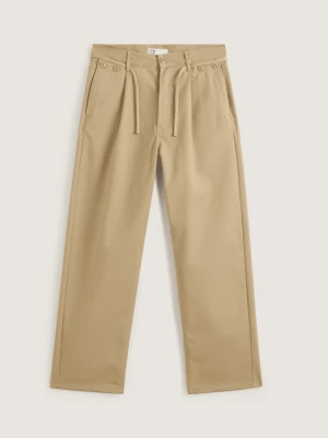 Vans - Spodnie OTW Utility Field, male, Beżowy, Size: