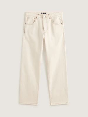 Vans - Spodnie Premium Check-5 Loose Denim, male, Biały, Size: