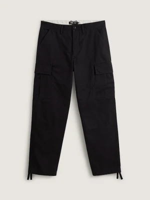 Vans - Spodnie Service Cargo Loose Tapered, male, Czarny, Size: