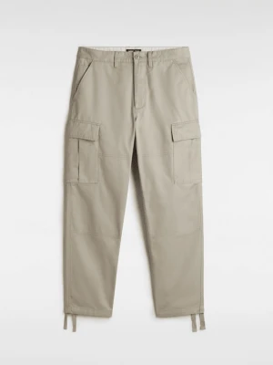 Vans - Spodnie Service Cargo Tapered, male, Szary, Size: