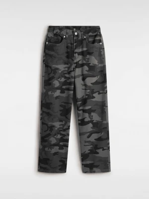 Vans - Spodnie Sirelle Puddle z 5 kieszeniami, female, Czarny, Size: