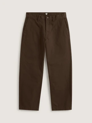 Vans - Spodnie Skate Loose Atiba Haze, male, Brązowy, Size: