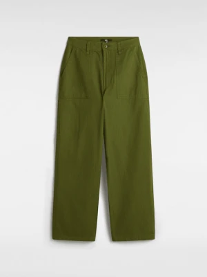 Vans - Spodnie Union Relaxed Carpenter, female, Zielony, Size: