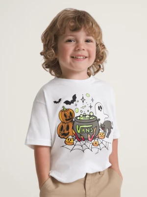 Vans - Spooky Crew SS Tee Whiteunisex, Biały