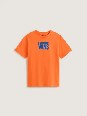 Vans - Stretch Logo SS Flameunisex, Pomarańczowy, Size: