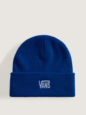 Vans - Stretch Logo Tall Cuff Beanie classic blueunisex, Niebieski, Size: Jeden Rozmiar