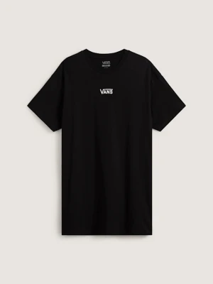 Vans - Sukienka typu T-shirt Center Vee, female, Czarny, Size: