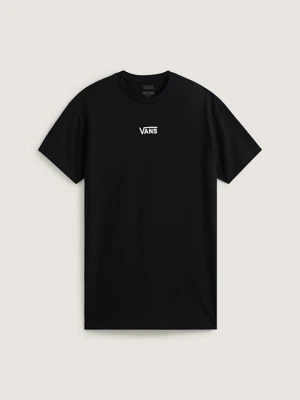 Vans - Sukienka typu T-shirt Center Vee, female, Czarny, Size: