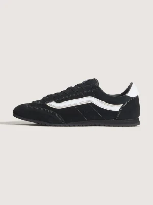 Vans Super Lowpro sneakersy zamszowe czarny