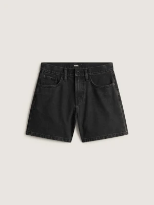 Vans - Szorty Check-5 Mid Rise, female, Czarny, Size: