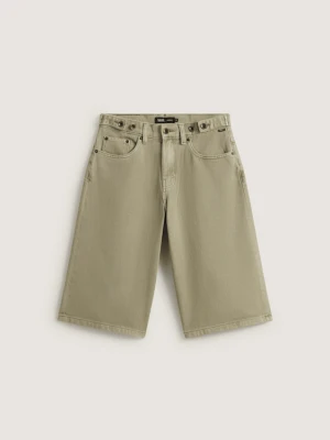 Vans - Szorty Cinched Check-5 Baggy, female, Beżowy, Size: