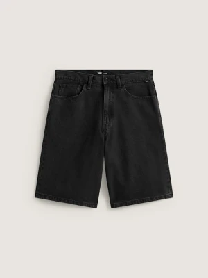 Vans - Szorty dżinsowe Check-5 Baggy, male, Czarny, Size: