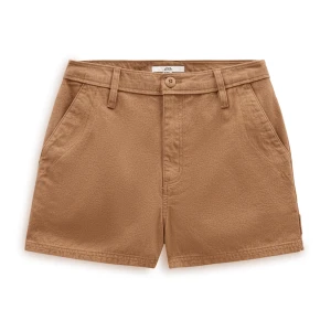 Vans - Szorty Ground Work, female, Brązowy, Size: