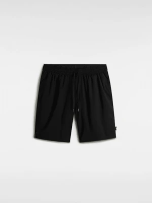 Vans - Szorty kąpielowe Primary Solid Elastic, male, Czarny, Size: