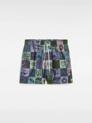 Vans - Szorty kąpielowe Primary Solid Elastic, male, Kolorowy, Size:
