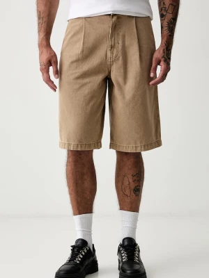 Vans szorty męskie jeansowe beżowy