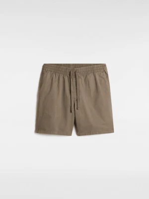 Vans - Szorty na deskę lub na plażę Range Elastic, male, Brązowy, Size: